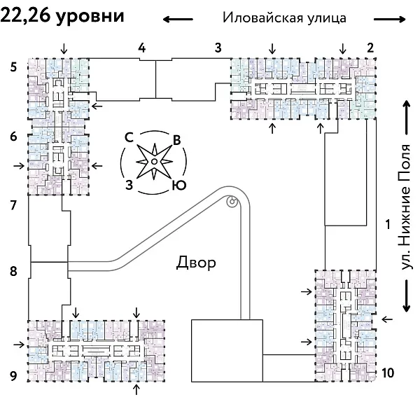 Количество комнат: 2,  44.9 кв.м.