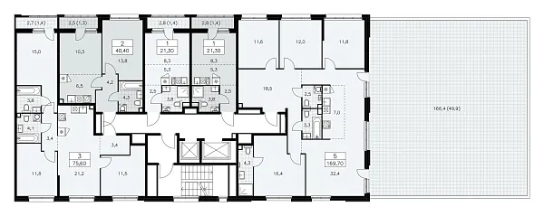 Количество комнат: 5,  169.7 кв.м.