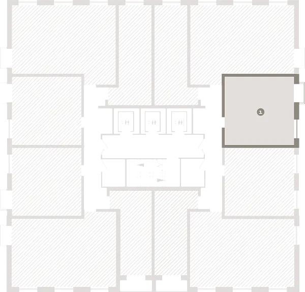 Количество комнат: 1,  42.3 кв.м.