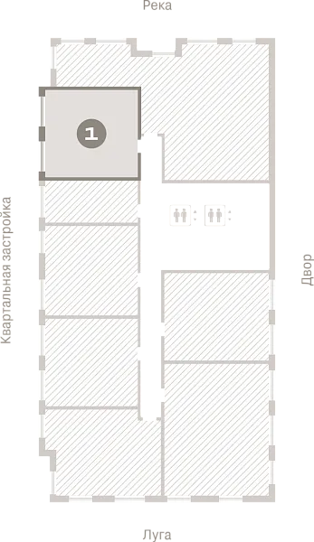Количество комнат: 1,  46.07 кв.м.