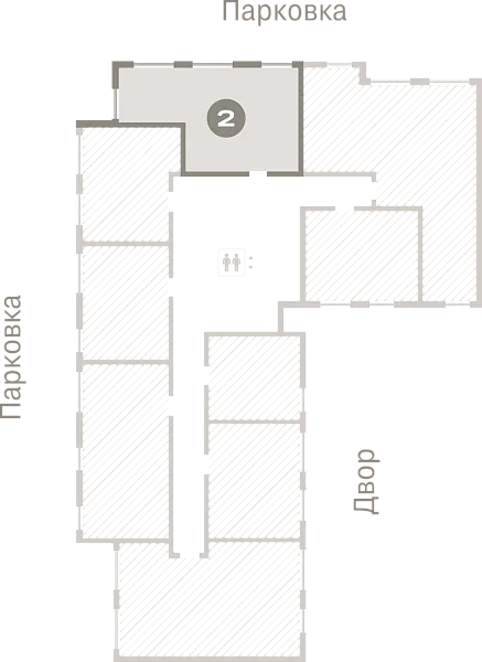 Количество комнат: 2,  59 кв.м.
