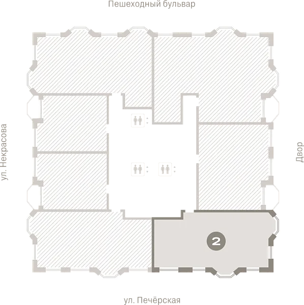 Количество комнат: 2,  82.2 кв.м.