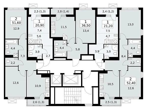 Количество комнат: 1,  20.8 кв.м.