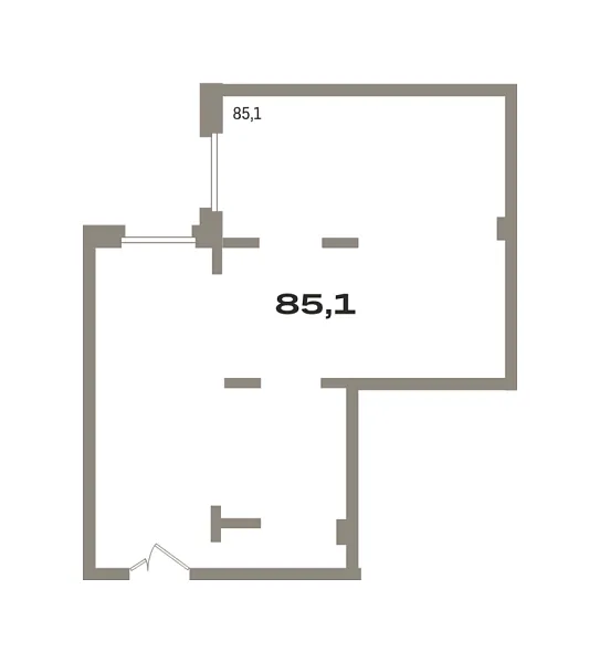 Торговые помещения, 85 кв.м., Дом печати, ул. Причальная, 9