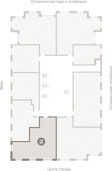 Количество комнат: 2,  74.25 кв.м.