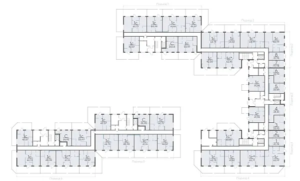 Количество комнат: 1,  49.15 кв.м.
