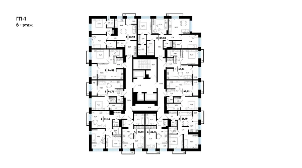 Количество комнат: 3,  87.48 кв.м.