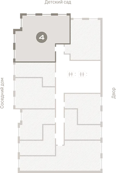 Количество комнат: 4,  94.7 кв.м.