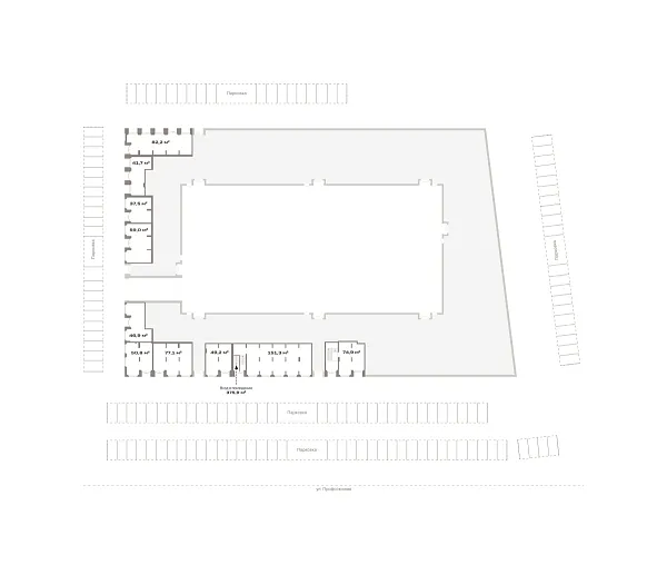 Торговые помещения, 39 кв.м.