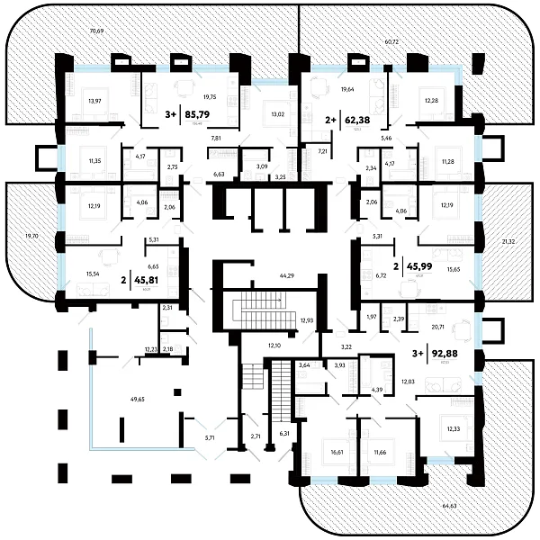 Помещения свободного назначения, 120 кв.м.