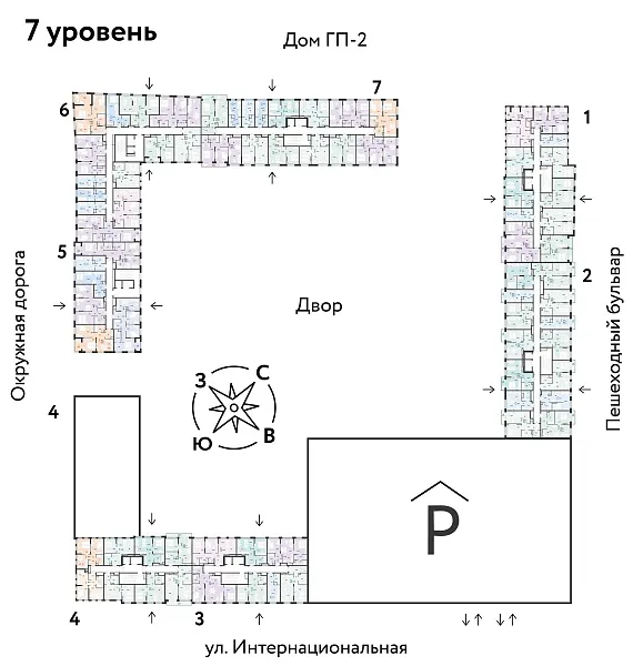 Количество комнат: 2,  49.42 кв.м.