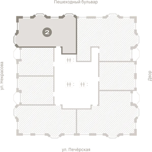 Количество комнат: 2,  91.8 кв.м.