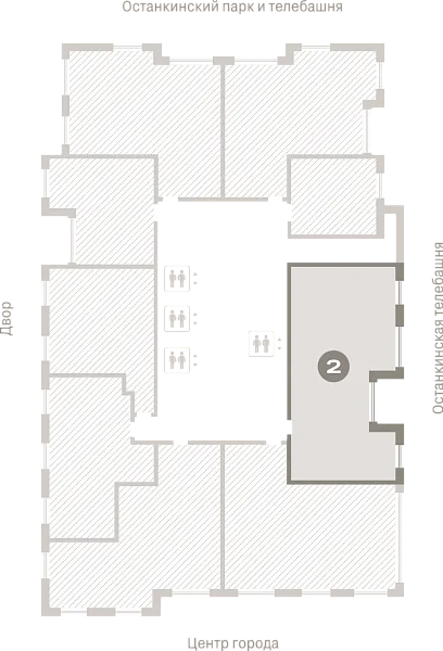Количество комнат: 2,  86.1 кв.м.