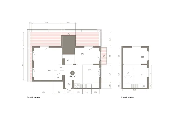 Количество комнат: 3,  179.68 кв.м.