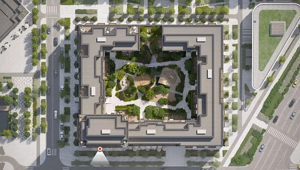 Количество комнат: Студия,  35.09 кв.м.