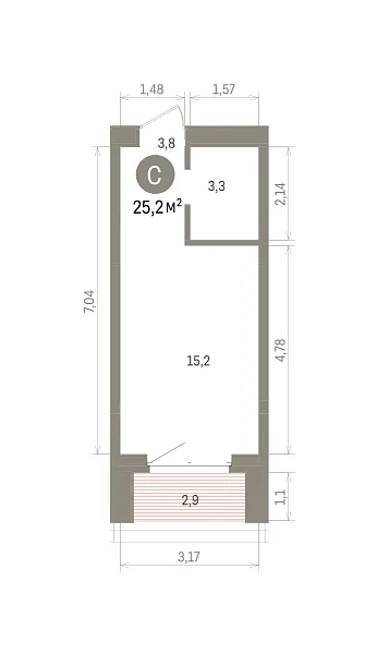 Количество комнат:,   кв.м.