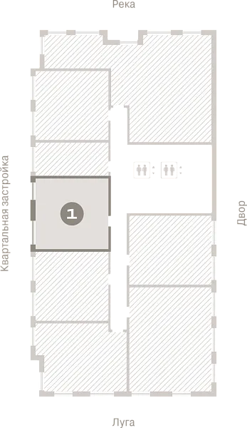 Количество комнат: 1,  46.23 кв.м.