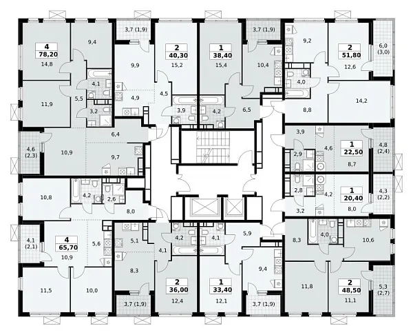 Количество комнат: 1,  22.5 кв.м.