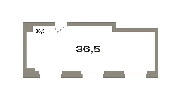 Торговые помещения, 36 кв.м., Дом печати, ул. Причальная, 9