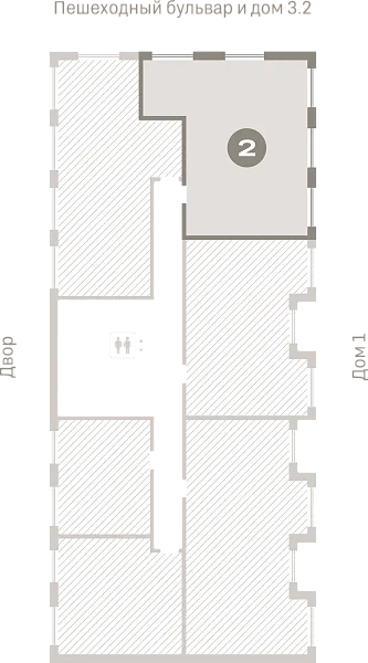 Количество комнат: 2,  77.05 кв.м.