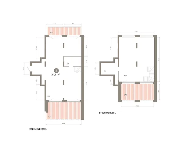Количество комнат: 2,  187.75 кв.м.
