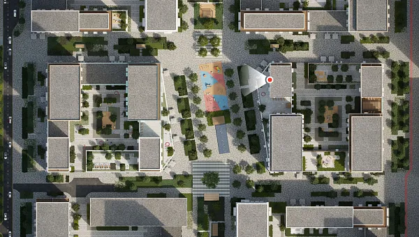 Количество комнат: Студия,  25.51 кв.м.