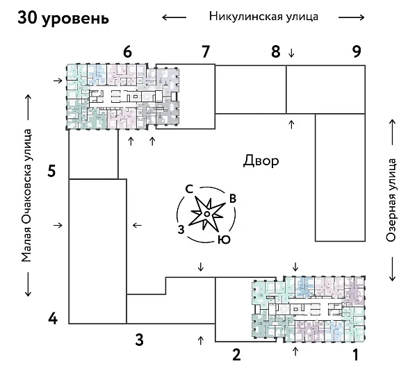 Количество комнат: 3,  63.6 кв.м.