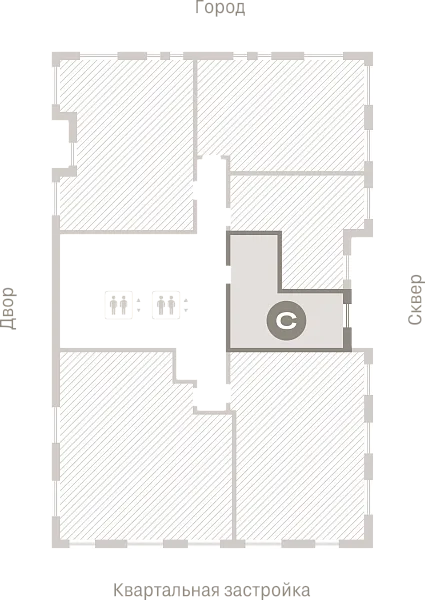 Количество комнат: Студия,  31.43 кв.м.