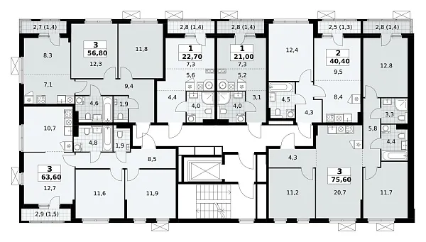 Количество комнат:,   кв.м.