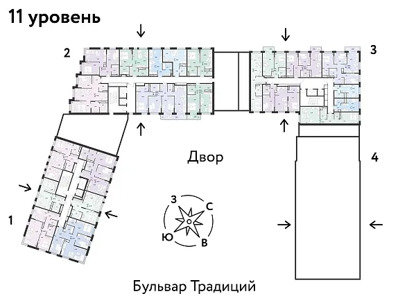Количество комнат: 2,  46.16 кв.м.