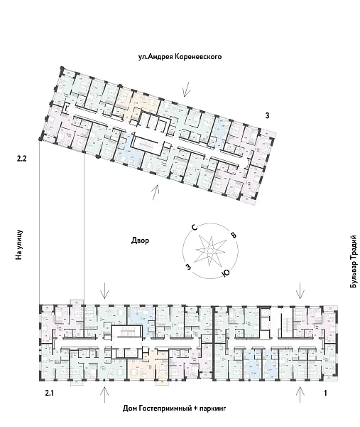 Количество комнат: 2,  47.73 кв.м.