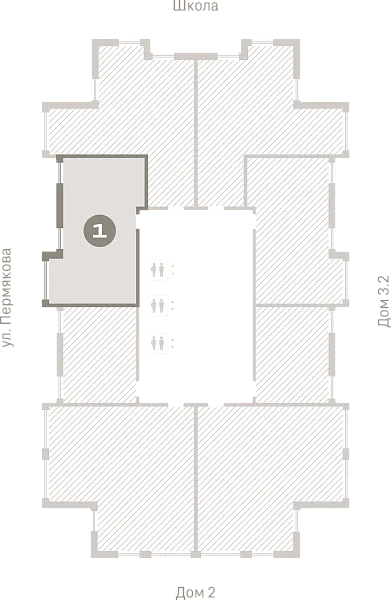 Количество комнат: 1,  55.78 кв.м.