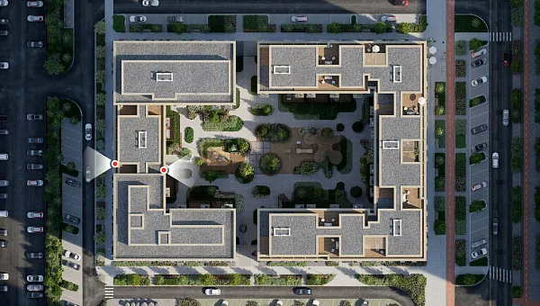 Количество комнат: 2,  64.45 кв.м.