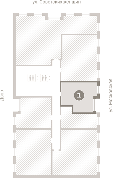 Количество комнат: 1,  45.5 кв.м.