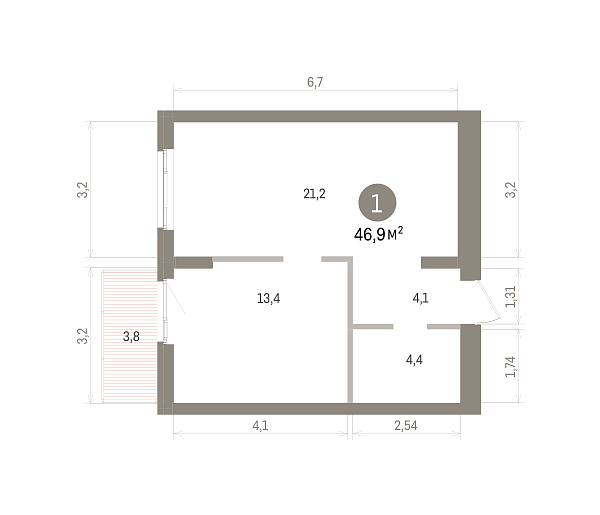 Количество комнат:,   кв.м.
