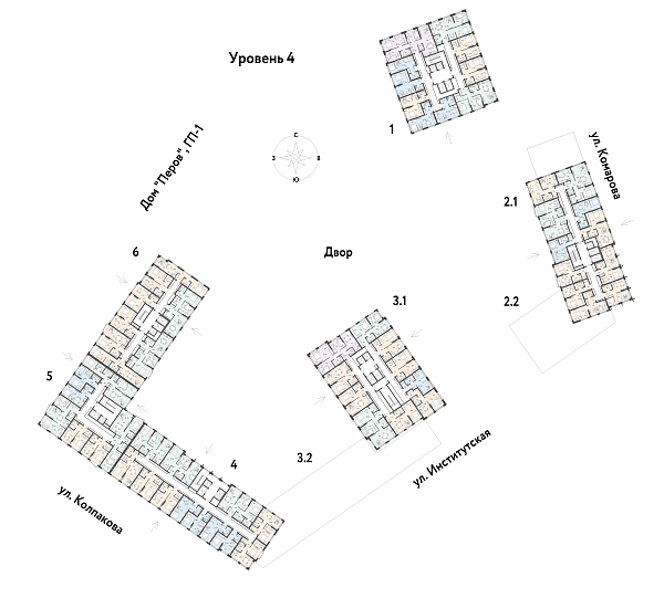 Количество комнат: 2,  66.88 кв.м.