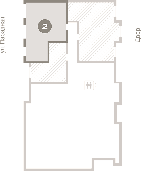 Количество комнат: 2,  55.23 кв.м.
