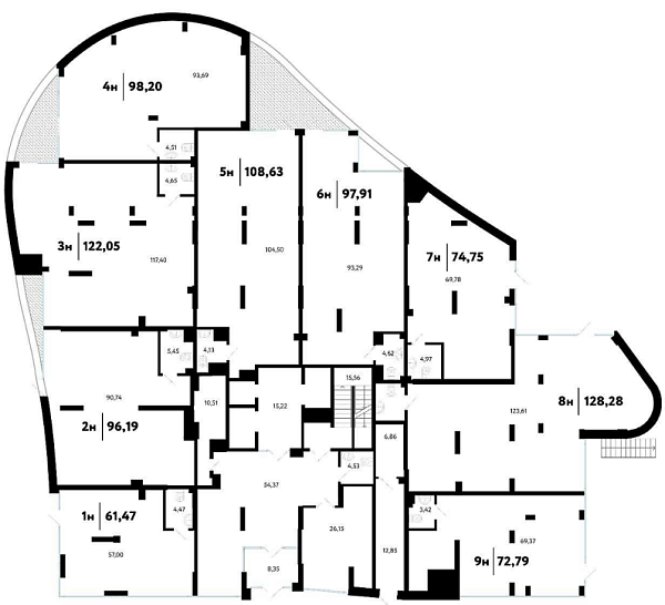 Помещения свободного назначения, 72 кв.м.