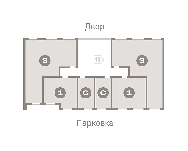 Количество комнат: Студия,  20.72 кв.м.