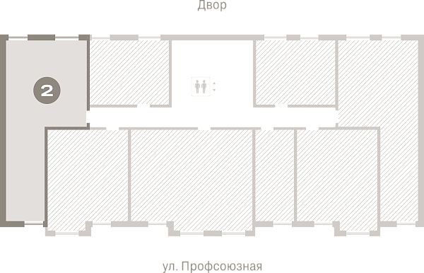 Количество комнат: 2,  71.4 кв.м.