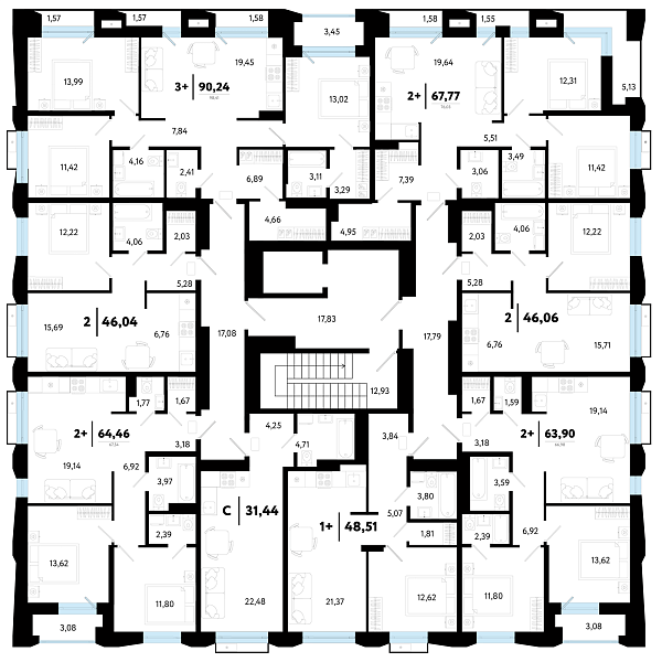 Количество комнат:,   кв.м.