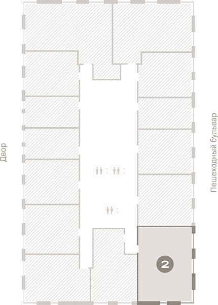 Количество комнат: 2,  65.79 кв.м.