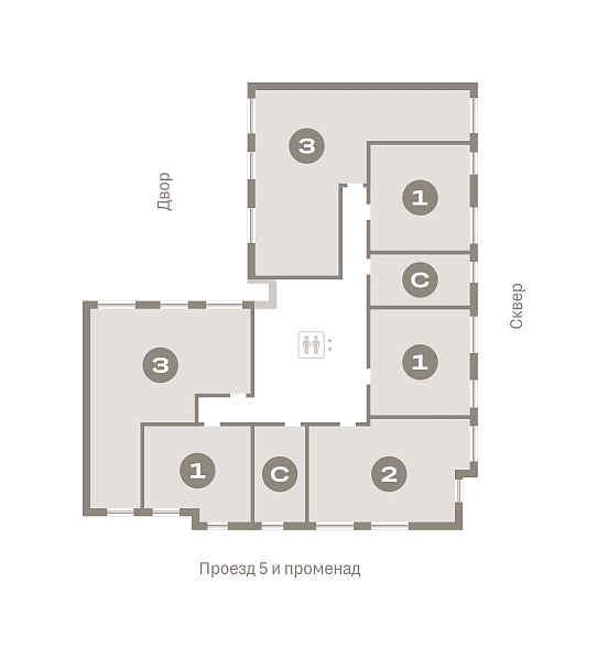 Количество комнат: 1,  40.58 кв.м.