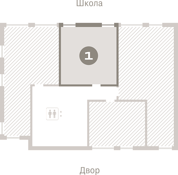 Количество комнат: 1,  48.88 кв.м.