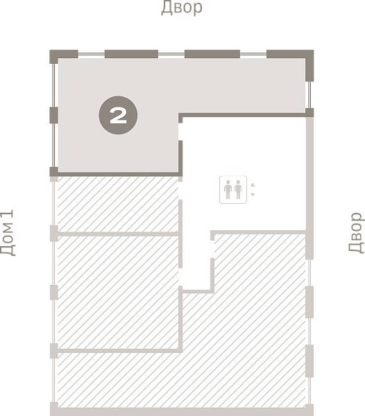 Количество комнат: 2,  68.48 кв.м.