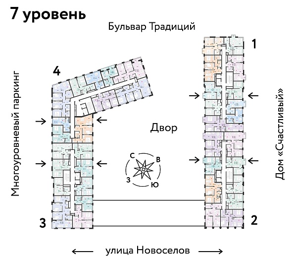 Количество комнат: 3,  53.34 кв.м.