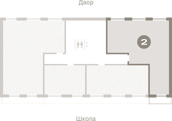 Количество комнат: 2,  79.93 кв.м.