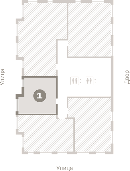 Количество комнат: 1,  42.5 кв.м.