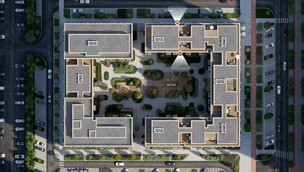 Количество комнат: 2,  68.43 кв.м.