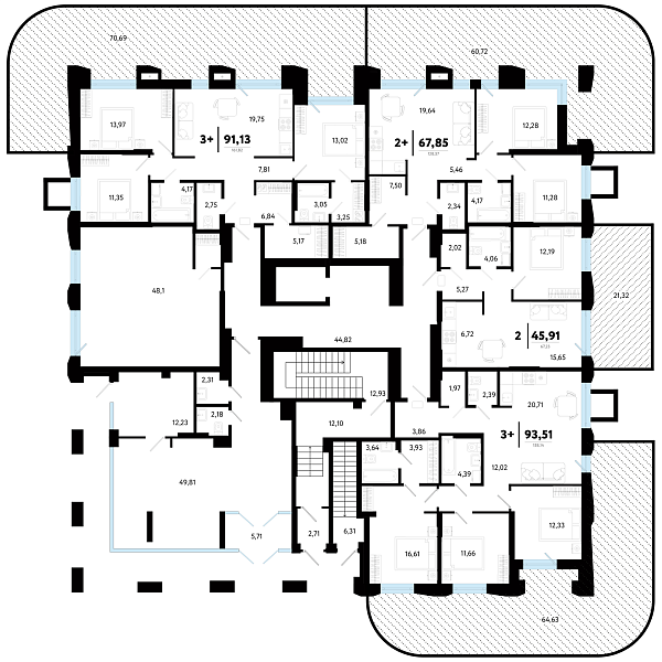 Количество комнат:,   кв.м.